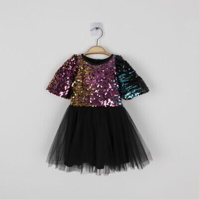 Wholesale Girls Tulle Dress 2-5Y Cumino 1014-CMN3381 - Cumino