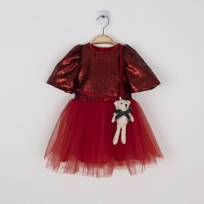 Wholesale Girls Tulle Dress 2-5Y Cumino 1014-CMN3381 - Cumino (1)