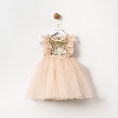 Wholesale Girls Tulle Dress 2-5Y Cumino 1014-CMN3604 - Cumino