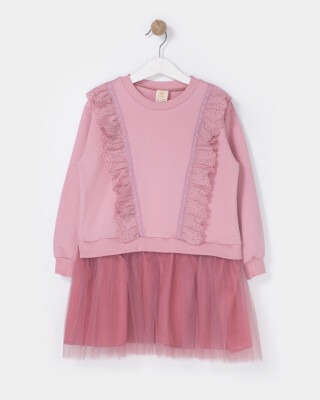 Wholesale Girls Tulle Dress 6-9Y Bupper Kids 1053-23942 - Bupper Kids (1)