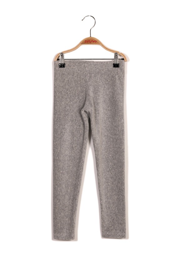 Girls clearance velvet leggings