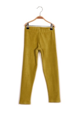 Girls clearance velvet leggings