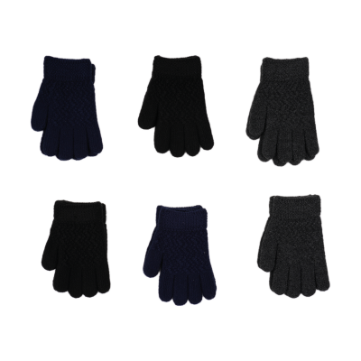 Wholesale Kids 6-Piece Gloves 6-12Y InterKidsy 1001-K2230-08-I - interkidsy