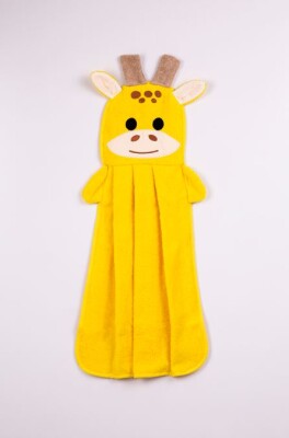 Wholesale Kids Towel with Animal Figure 50*70 1-8Y Ramel Kids 1072-868 - Ramel Kids