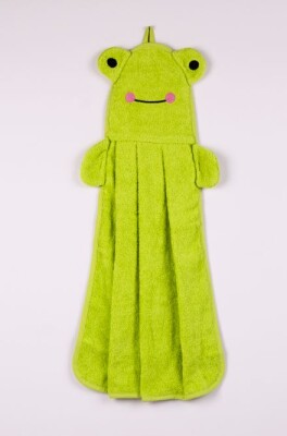 Wholesale Kids Towel with Animal Figure 50*70 1-8Y Ramel Kids 1072-868 Green Almond