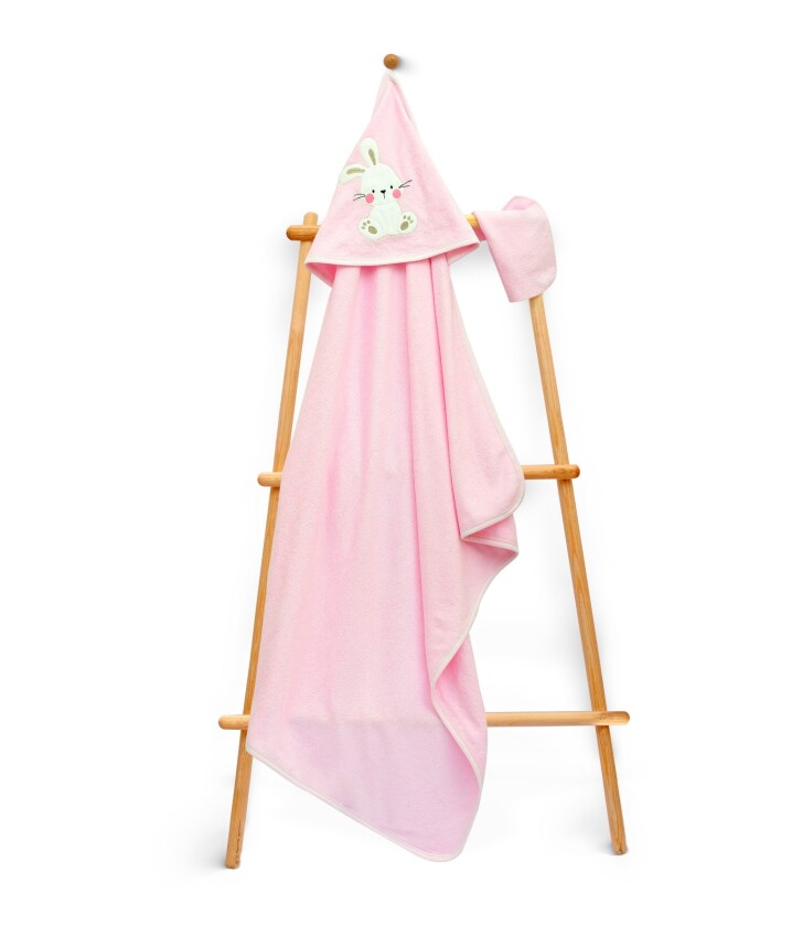 Wholesale Kids Unisex 2-Piece Set with Scrub Mitt and Towel 75x75cm Babyline 2015-9-839 - 4