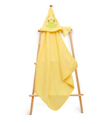 Wholesale Kids Unisex 2-Piece Set with Scrub Mitt and Towel 80x80cm Babyline 2015-9-103 - Babyline