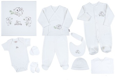 Wholesale Unisex Baby 10-Piece Newborn Set 0-3M Ciccimbaby 1043-4160 - Ciccimbaby