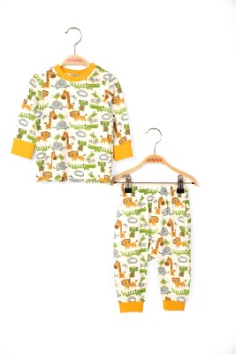 Wholesale Unisex Baby 2-Piece Pajamas Set 0-18M Zeyland 1070-242Z1TJM76 Ecru