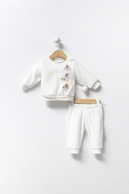 Wholesale Unisex Baby 2-Piece Tracksuit Set 3-12M Minicorn 2018-2344 - Minicorn