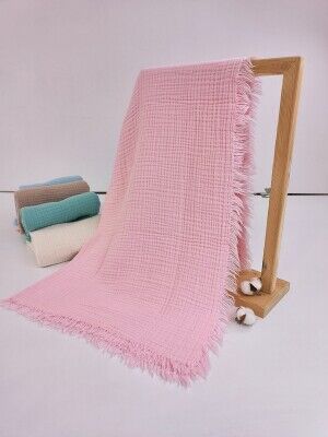 Wholesale Unisex Baby Muslin Blanket 100*120 Tomuycuk 1074-10240 - Tomuycuk (1)