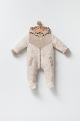 Wholesale Unisex Baby Outwear Zipper Down Jumpsuits 0-12M Babyline 2015-9-843 - Babyline