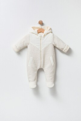 Wholesale Unisex Baby Outwear Zipper Down Jumpsuits 0-12M Babyline 2015-9-843 - Babyline (1)