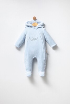 Wholesale Unisex Baby Rompers Set 0-12M Babyline 2015-9-851 Light Blue
