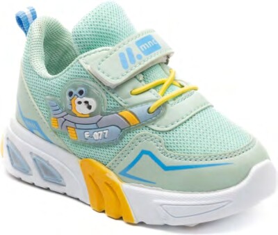 Wholesale Unisex Baby Sneakers 22-25EU Minican 1060-PT-B-951 Water green