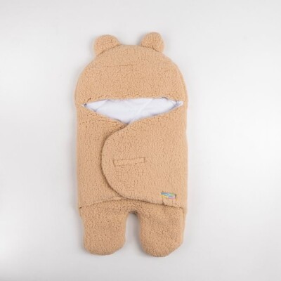 Wholesale Unisex Baby Swaddle 3-6M Ramel Kids 1072-855 Beige