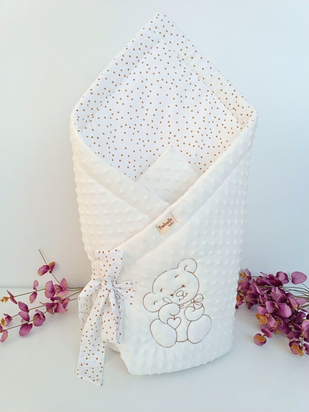 Wholesale Unisex Baby Swaddle Blanket 0-24M Bebella baby 2052-65011 - 4