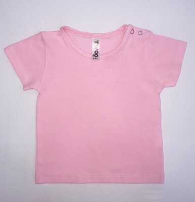 Wholesale Unisex Baby T-shirt 6-18M Twoo 1079-1000 Pink