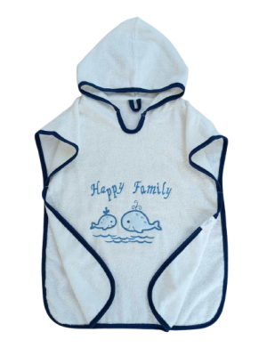 Wholesale Unisex Baby Towel Hooded Pareo 0-18M Tomuycuk 1074-55101 - Tomuycuk