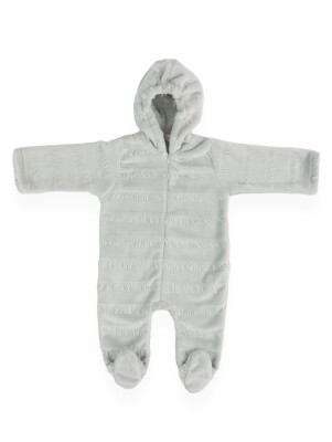 Wholesale Unisex Baby Wellsoft Romper 0-12M Bebitof 2020-70326 Turquoise
