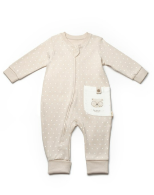 Wholesale Unisex Baby Zippered Rompers 3-24M BabyCosy 2022-CSY8109 - BabyCosy
