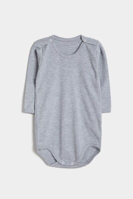 Wholesale Unisex Body 2-4Y interkidsy Body 2053-5002 Gray