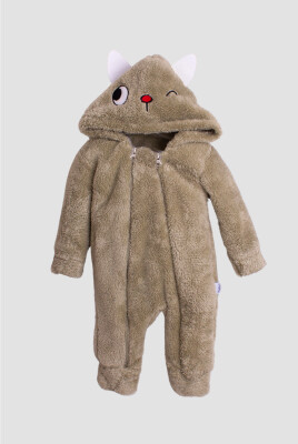 Wholesale Unisex Double Zipper Costume Welsoft Jumpsuit 3-12M Kidexs 1026-40114 - Kidexs (1)