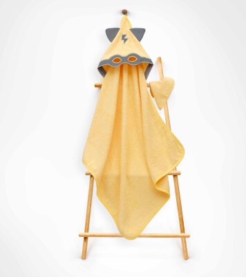 Wholesale Unisex Kids 2-Piece Scrub Mitt and Towel Set 75x80 Babyline 2015-9-728 - Babyline
