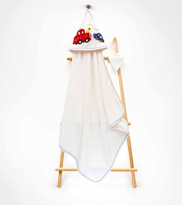 Wholesale Unisex Kids 2-Piece Scrub Mitt and Towel Set 85X80 Babyline 2015-9-454 - Babyline