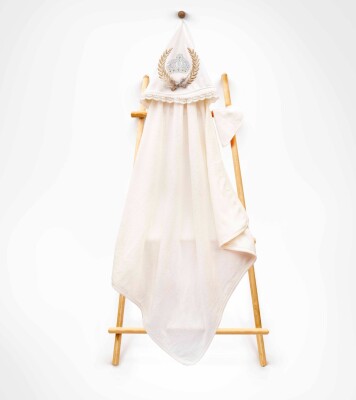 Wholesale Unisex Kids 2-Piece Scrub Mitt and Towel Set 85X80 Babyline 2015-9-550 Brown