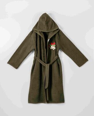 Wholesale Unisex Kids Bathrobe 13-16Y Ramel Kids 1072-538 - Ramel Kids (1)