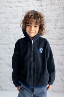Wholesale Unisex Kids Fleece Cardigan 3-14Y Zeyland 1070-242Z1ETA26 - Zeyland