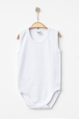 Wholesale Unisex Kids Onesies 2-4Y Hoppidik 2017-7169 White