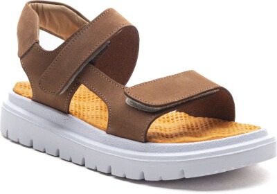 Wholesale Unisex Kids Sandals 31-35EU Minican 1060-S-F-513 Brown