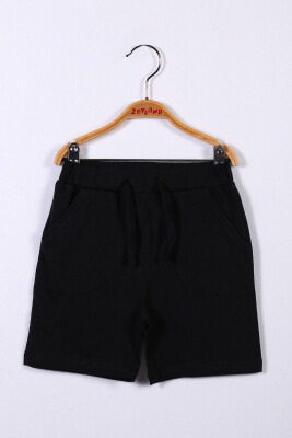 Wholesale Unisex Kids Shorts 4-12Y Zeyland 1070-221Z3NSN09 Black