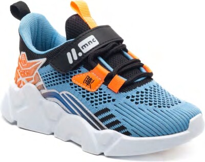 Wholesale Unisex Kids Sneakers 26-30EU Minican 1060-SC-P-622 Blue