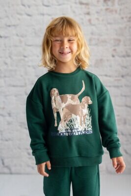 Wholesale Unisex Kids Sweatshirt 3-14Y Zeyland 1070-242Z1ETA61 - Zeyland
