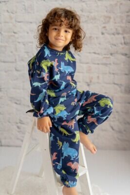 Wholesale Unisex Kids Tracksuit Set 1-7Y Zeyland 1070-242Z1ETA77 - Zeyland