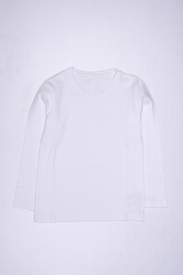 Wholesale Unisex Long Sleeve Basic T-shirt 9-12Y Interkidsy Basic 2027-2314 - Interkidsy Basic (1)