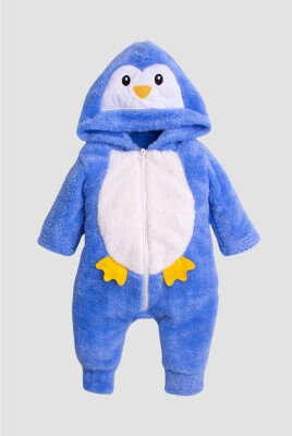 Wholesale Unisex Penguin Costume Welsoft Jumpsuit 3-12M Kidexs 1026-40108 - Kidexs