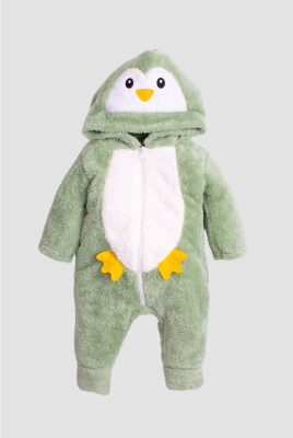 Wholesale Unisex Penguin Costume Welsoft Jumpsuit 3-12M Kidexs 1026-40108 - Kidexs (1)